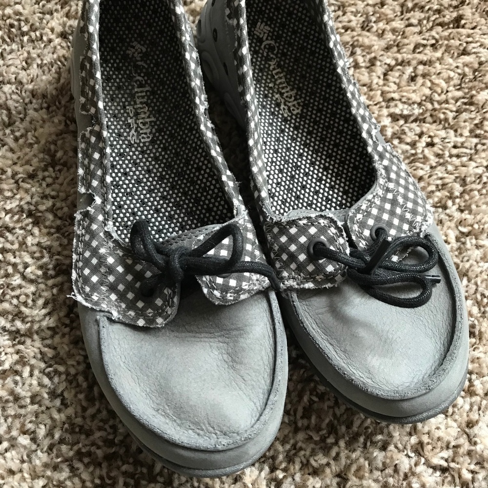 Women's Columbia Sunvent Boat Shoes - Size 7